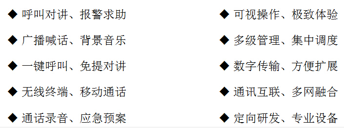 ip對講系統拓參數