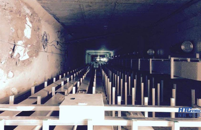 銀川管廊工程改建內景  