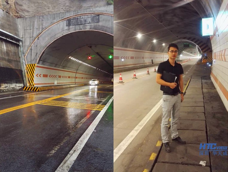 胡先生一大早來到了現場準備一天的工作安排　