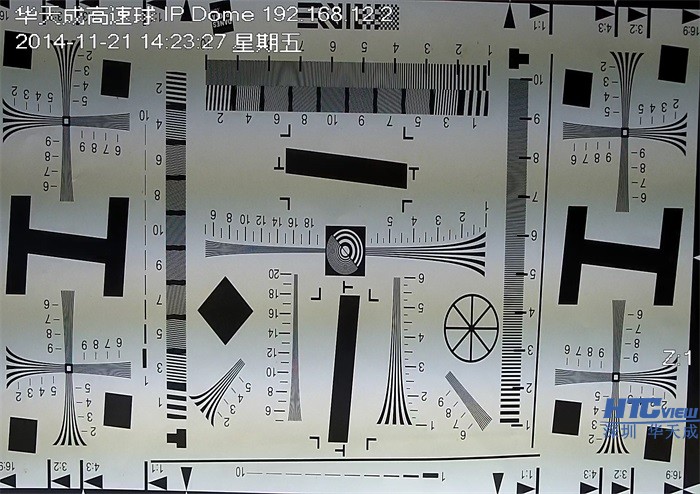 華天成網絡攝像機清晰度測試圖