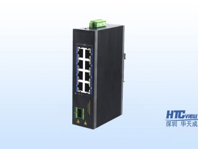 HNAB-0114/2F工業級交換機（百兆1光/百兆8電）